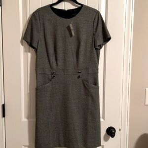 NWT Ann Taylor Short Sleeve Sheath Dress